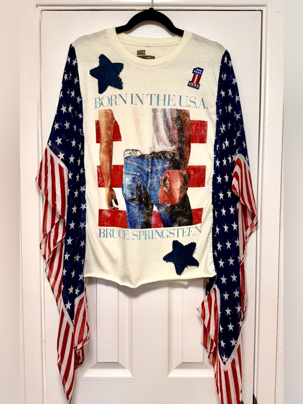 Bruce Springsteen 'Born in the U.S.A.' with American Flag Kimono